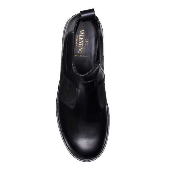 NIB $980 VALENTINO GARAVANI VLTN Strap Chelsea Boot in size 10 US / 43 EU! - Picture 5 of 6